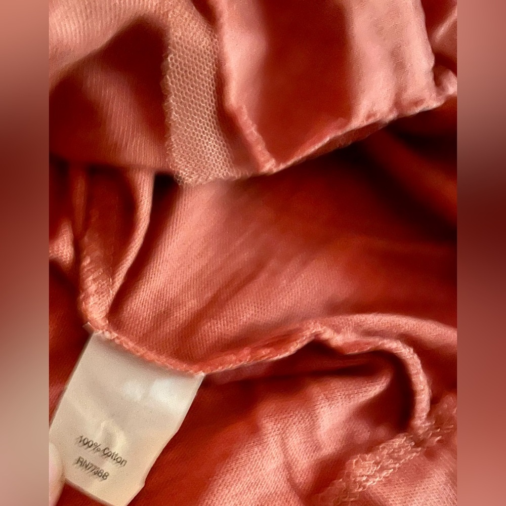 🦊 J. Crew Rust Ruffle Tank Top 🦊 - Picture 3 of 4